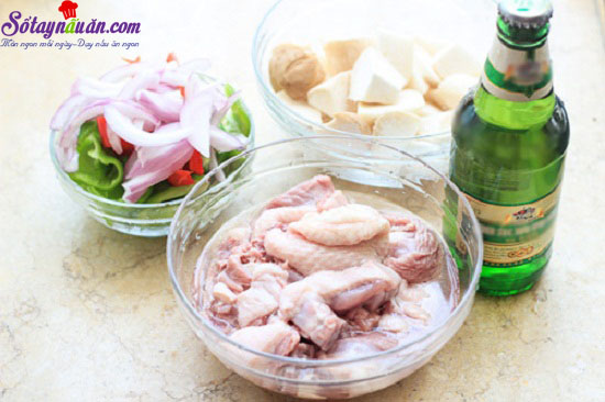 Lạ Miệng Với Vịt Om Bia Giàu Dinh Dưỡng 2 Vịt Om Bia Nguyên Liệu