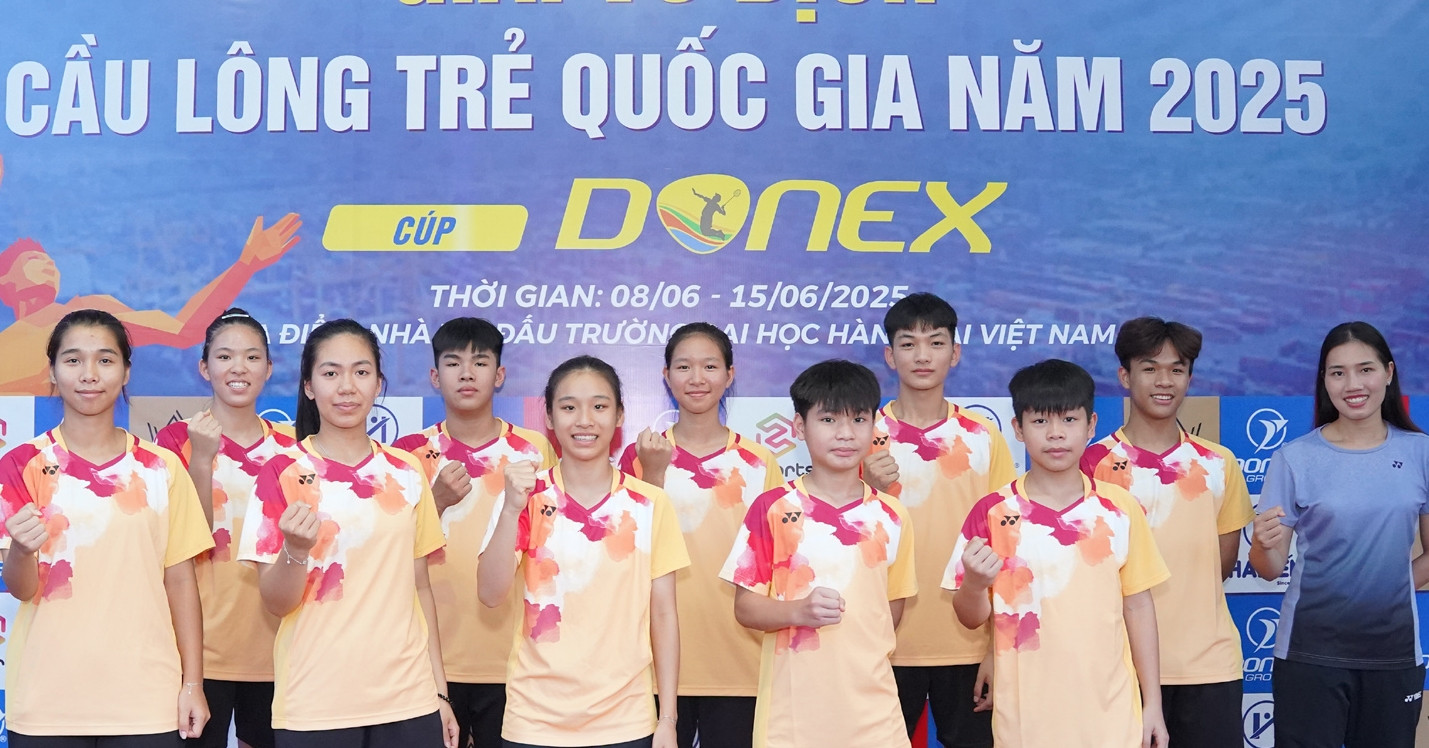 Gan 200 Vdv Tranh Tai Tai Giai Vo Dich Cau Long Tre Quoc Gia 2025 47705