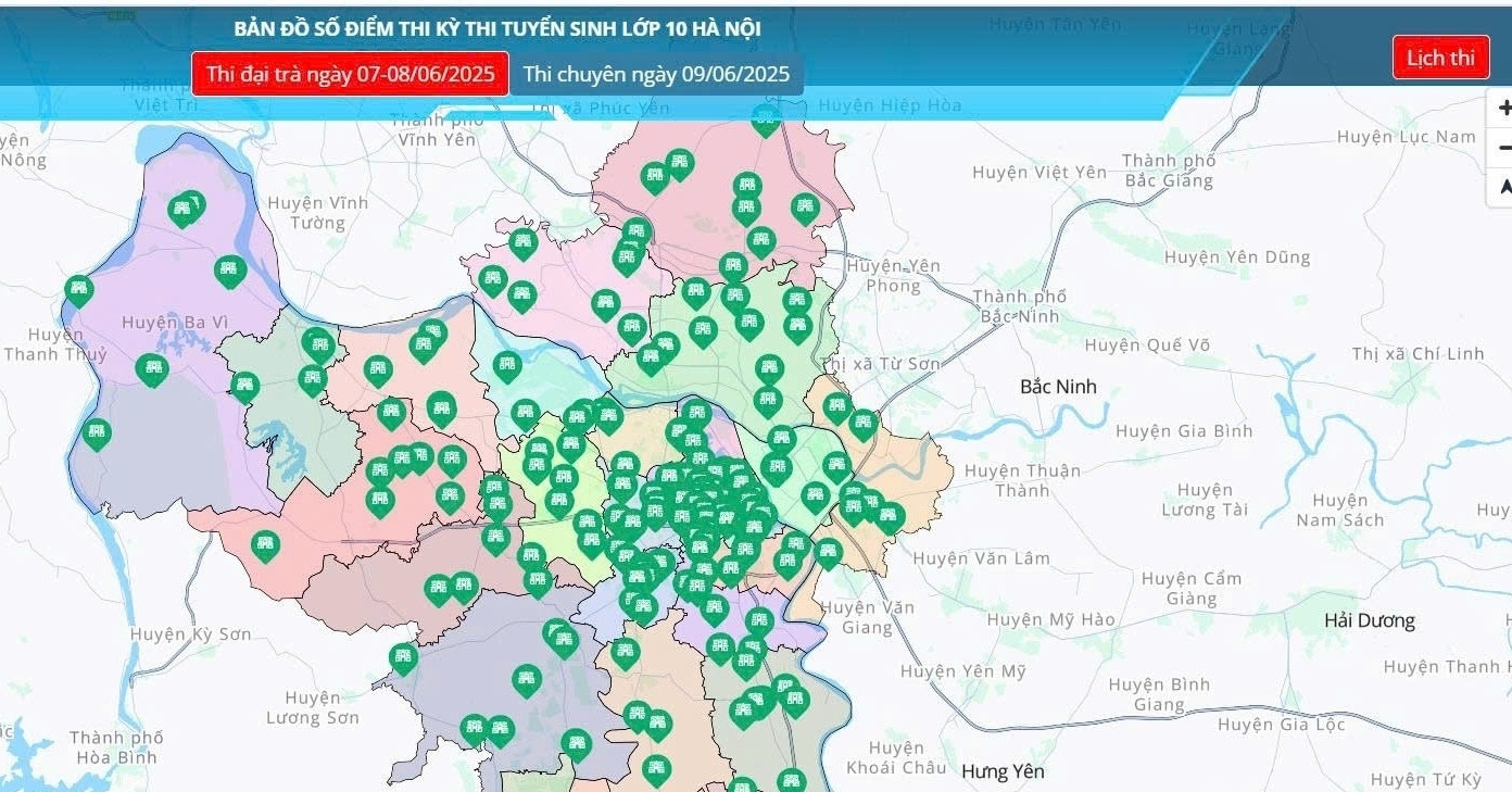 Ha Noi Dung Ban Do So De Giup Hoc Sinh Khong Bi Nham Diem Thi 90988