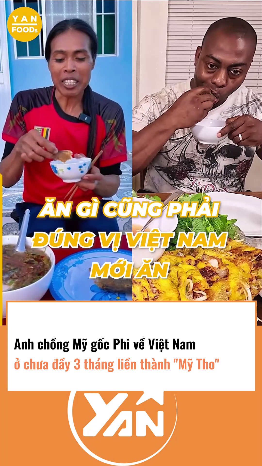 Anh Chồng Mỹ Gốc Phi Về Vn Chưa Đầy 3 Tháng Đã Thành Mỹ Tho