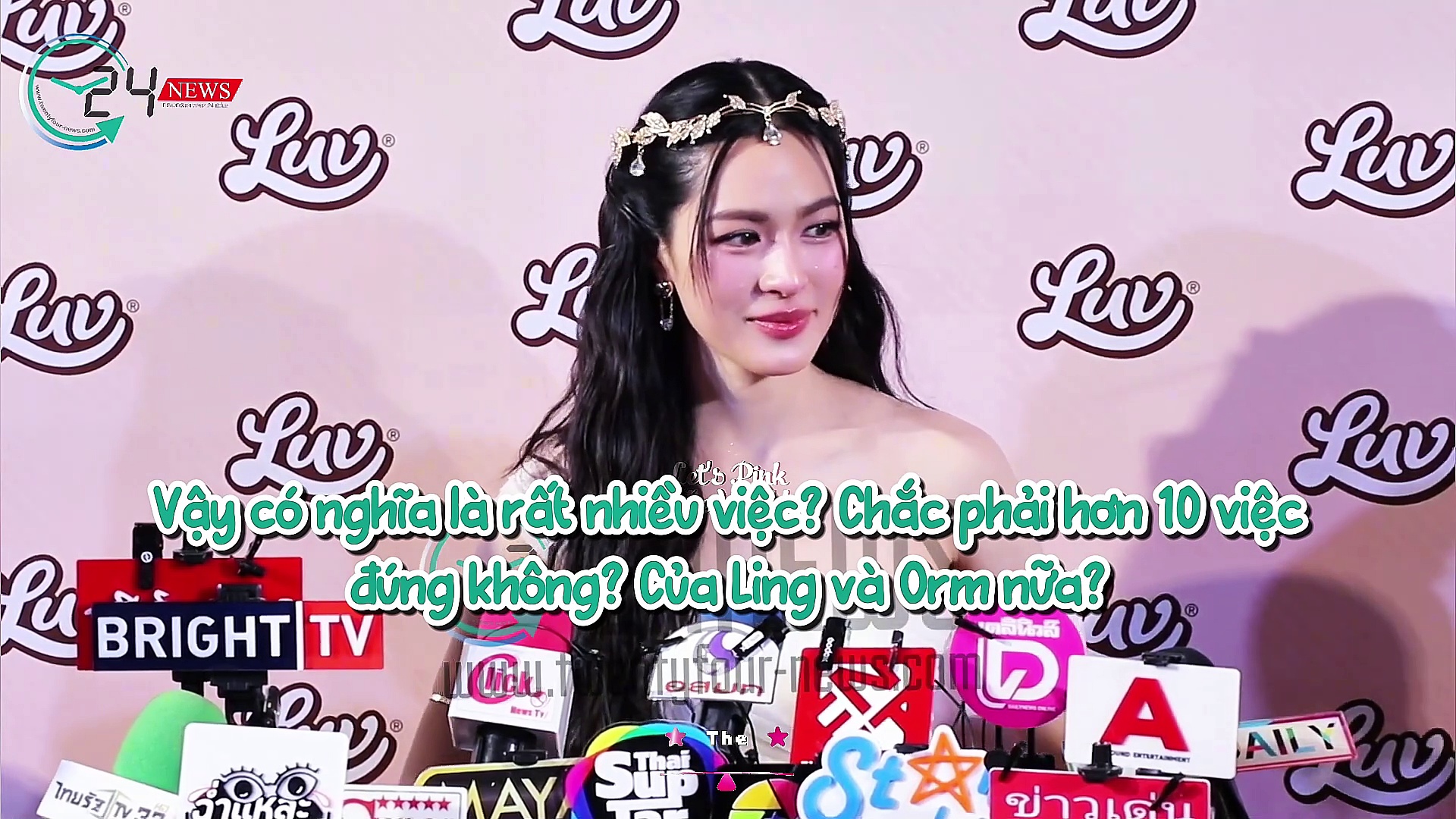 [Vietsub] 250612 Phỏng Vấn Lingling Presenter Luv