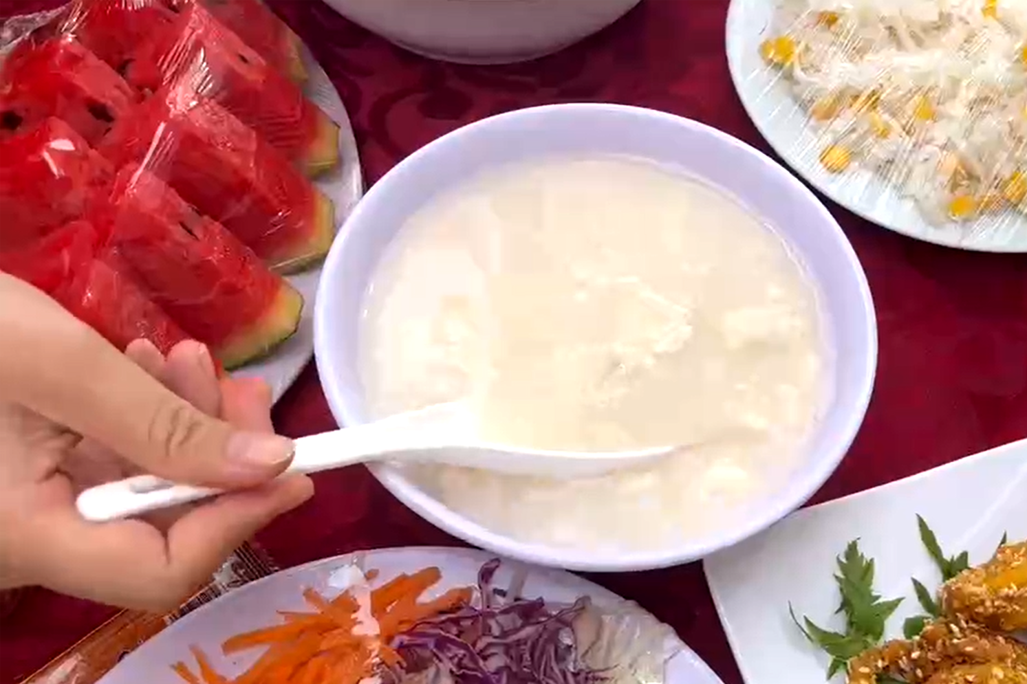 Dac San Trang Nhu Sua Trong Mam Co Vinh Phuc Beo Ngay Chan Com An Thanh Mat 1363