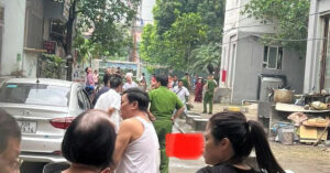 Sau Tieng Ram Lon Nguoi Dan Ong Roi Xuong Tu Vong O Khu Chung Cu Ha Noi 105954