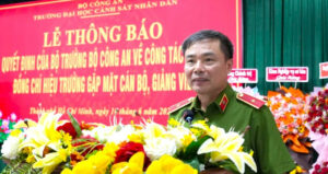Thieu Tuong Do Anh Tuan Lam Hieu Truong Truong Dai Hoc Canh Sat Nhan Dan 116668
