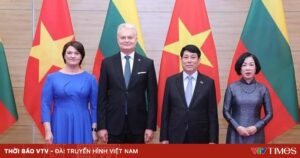 Vna Potal Chu Tich Nuoc Chu Tri Tiec Chao Mung Tong Thong Litva Tham Chinh Thuc Viet Nam Stand 1 1